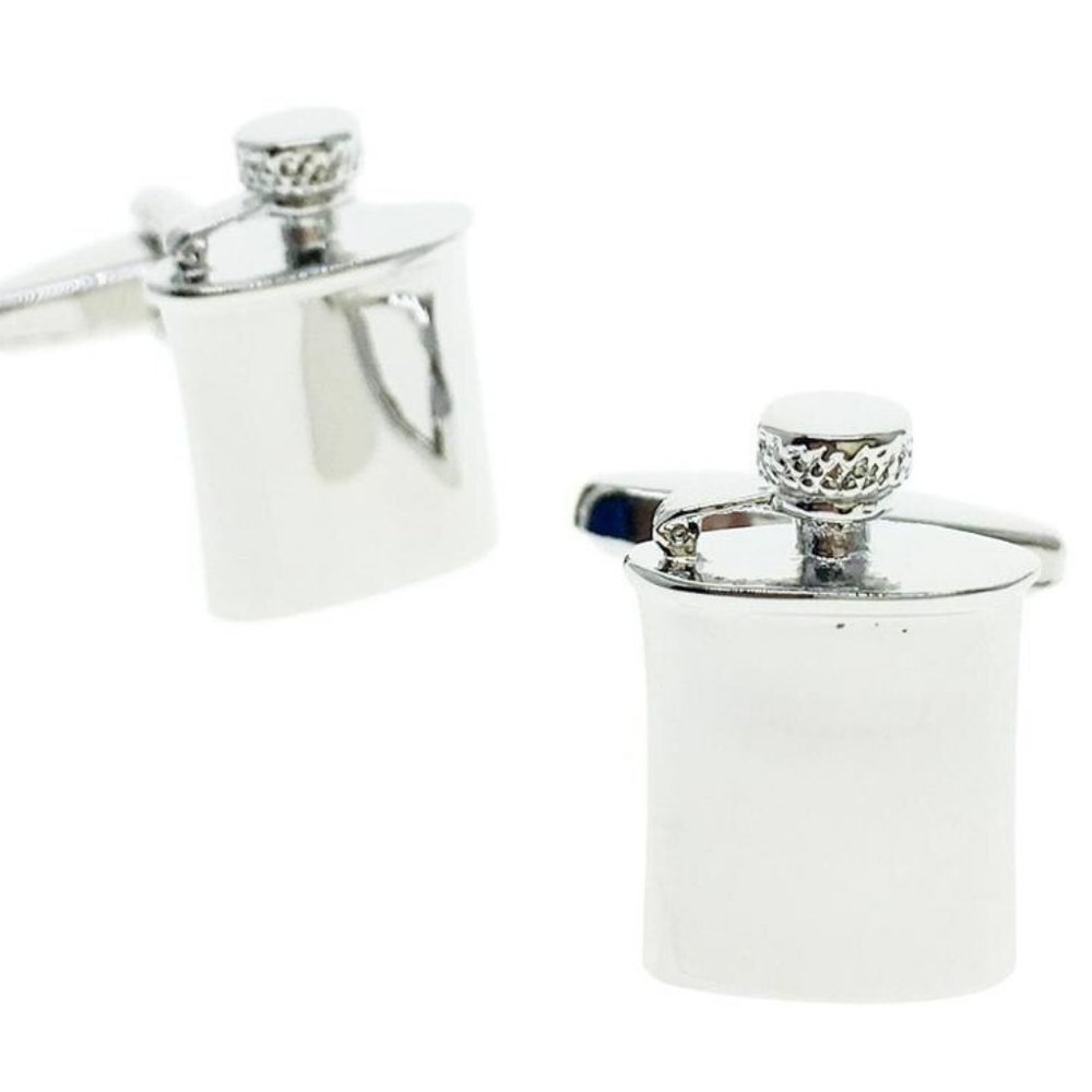 Flask Cufflinks